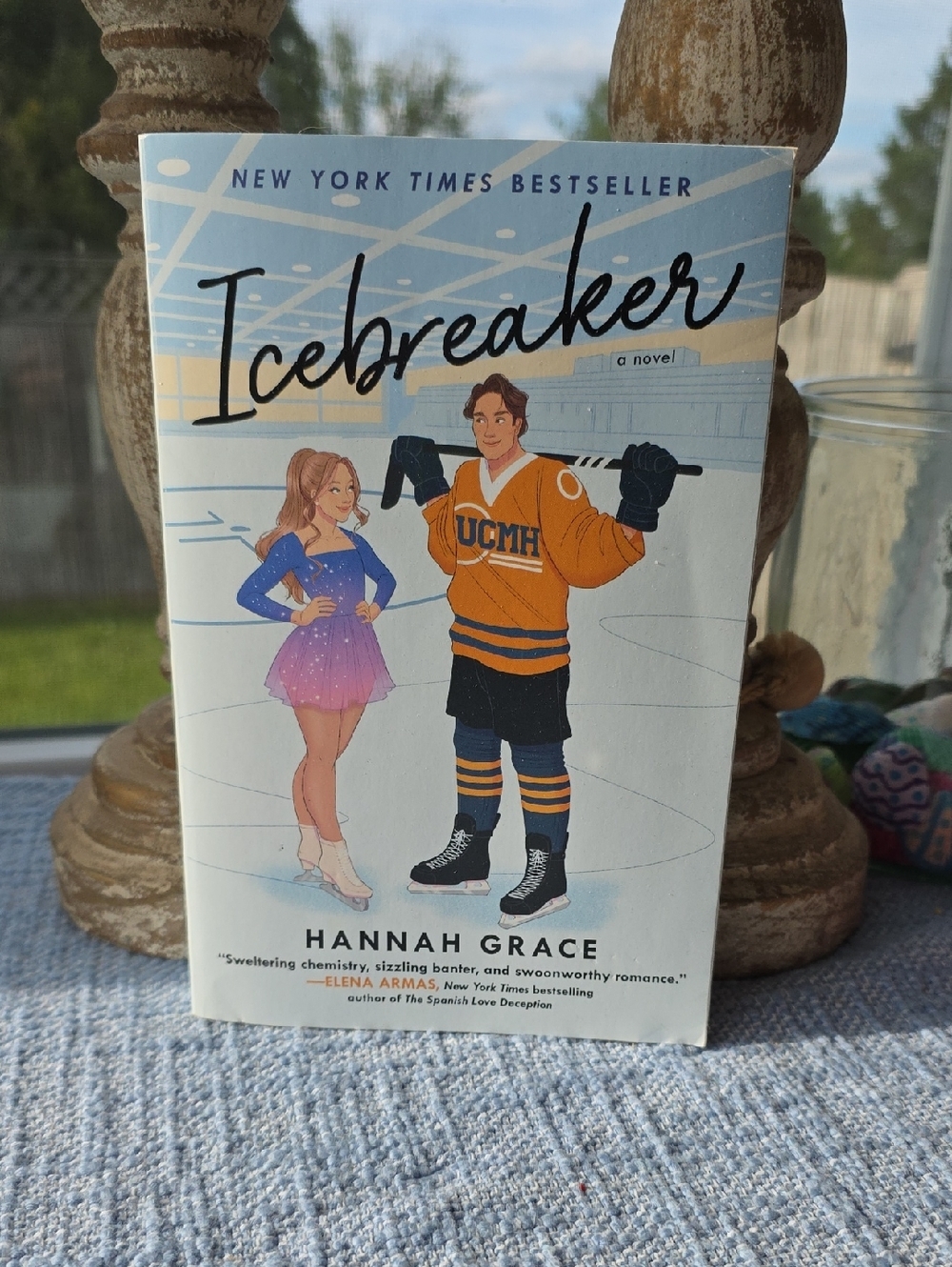 Icebreaker by Hannah Grace - Blue, White, Orange Cover